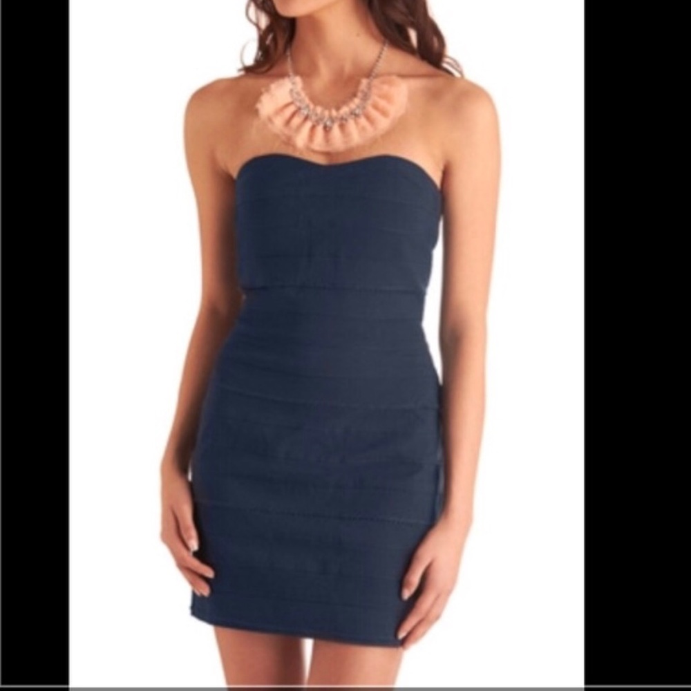 Adorable Navy Mini Bodycon | Small